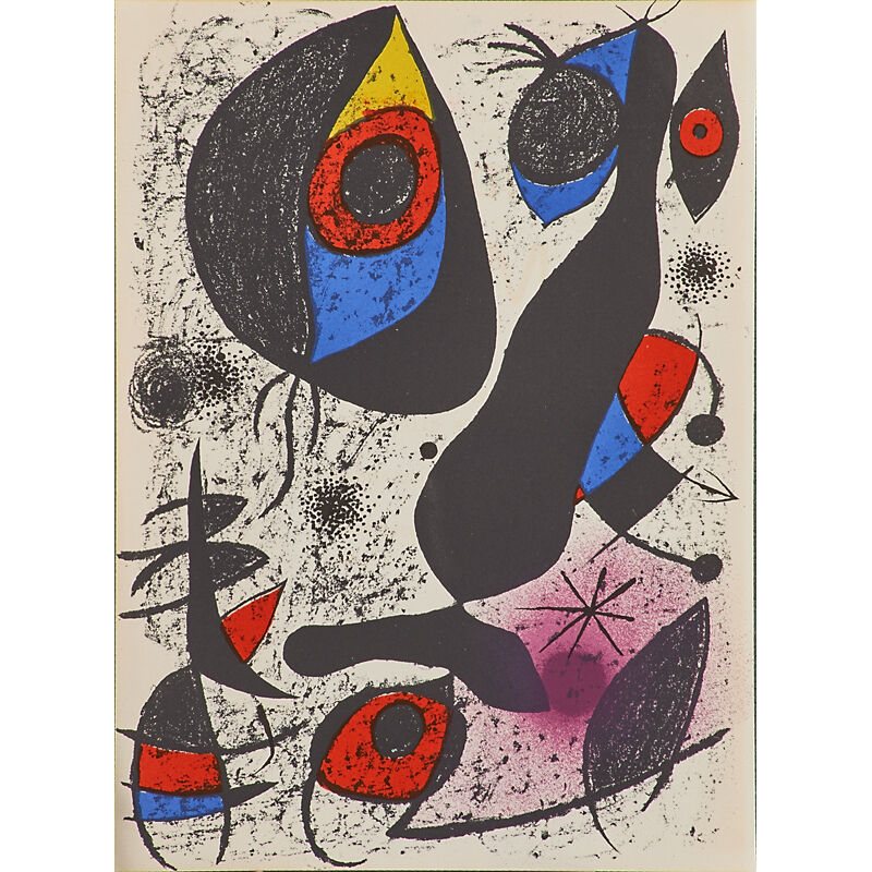 Joan Miró, ‘Seven lithographs in colors’, 1968-1973, Print, Lithographs in colors, Rago/Wright/LAMA