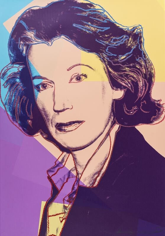 Andy Warhol, ‘Mildred Scheel (Feldman and Schellmann 238)’, 1980, Print, Screenprint in colours with diamond dust, Forum Auctions