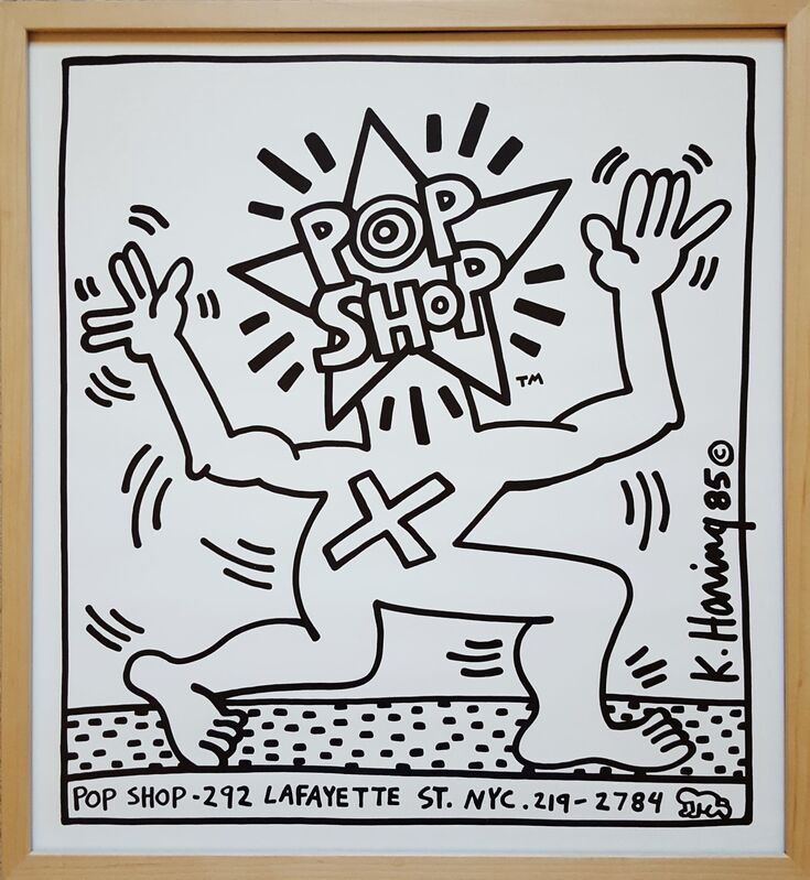 Keith Haring, ‘Pop Shop’, 1986, Ephemera or Merchandise, Offset-Lithograph, Graves International Art
