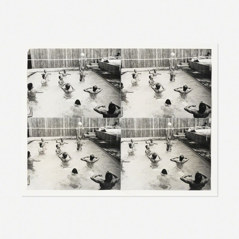 Andy Warhol, ‘Pool Party’, 1986, Print, Stitched gelatin silver prints, Rago/Wright/LAMA