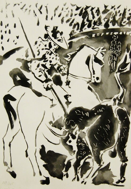 Pablo Picasso, ‘Picador et Taureau (Picasor and Taurus)’, 1949, Reproduction, Aquatint on Arches paper, Baterbys