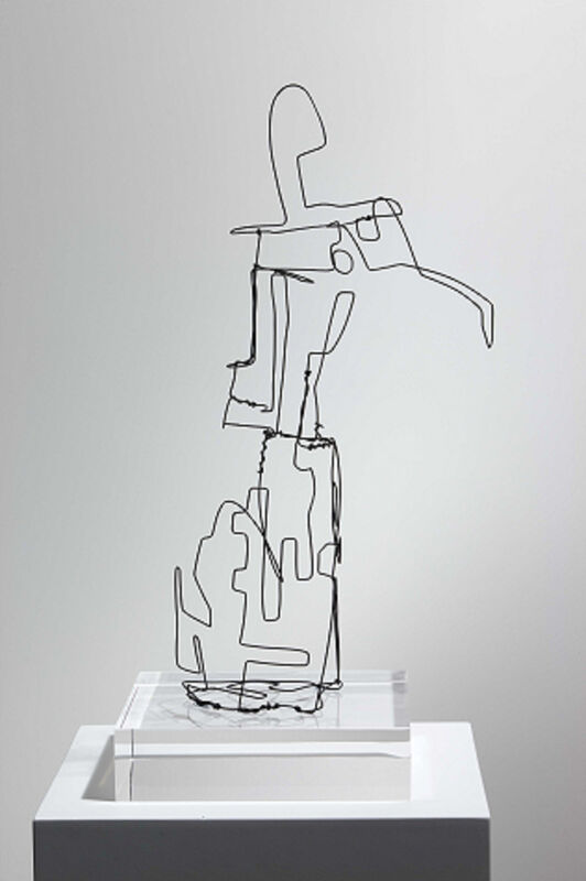 Germán Cueto, ‘Personaje II’, 1941, Sculpture, Iron wire, Galeria Freijo