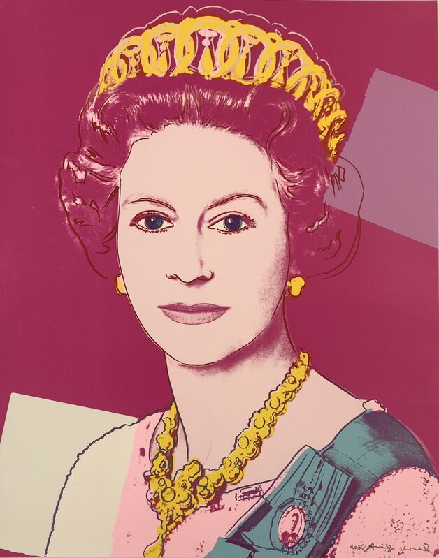Andy Warhol, ‘Reigning Queens: Queen Elizabeth II of the United Kingdom,’, 1985, Print, Screenprint on Lenox Museum Board, Coskun Fine Art