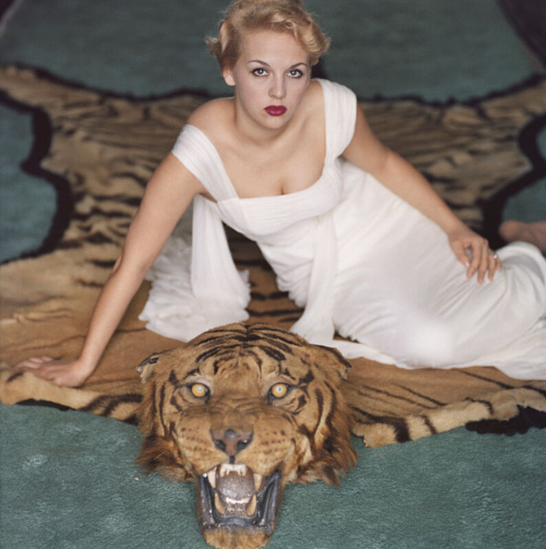 Slim Aarons, ‘Beauty And The Beast’, 1959, Photography, C print, IFAC Arts