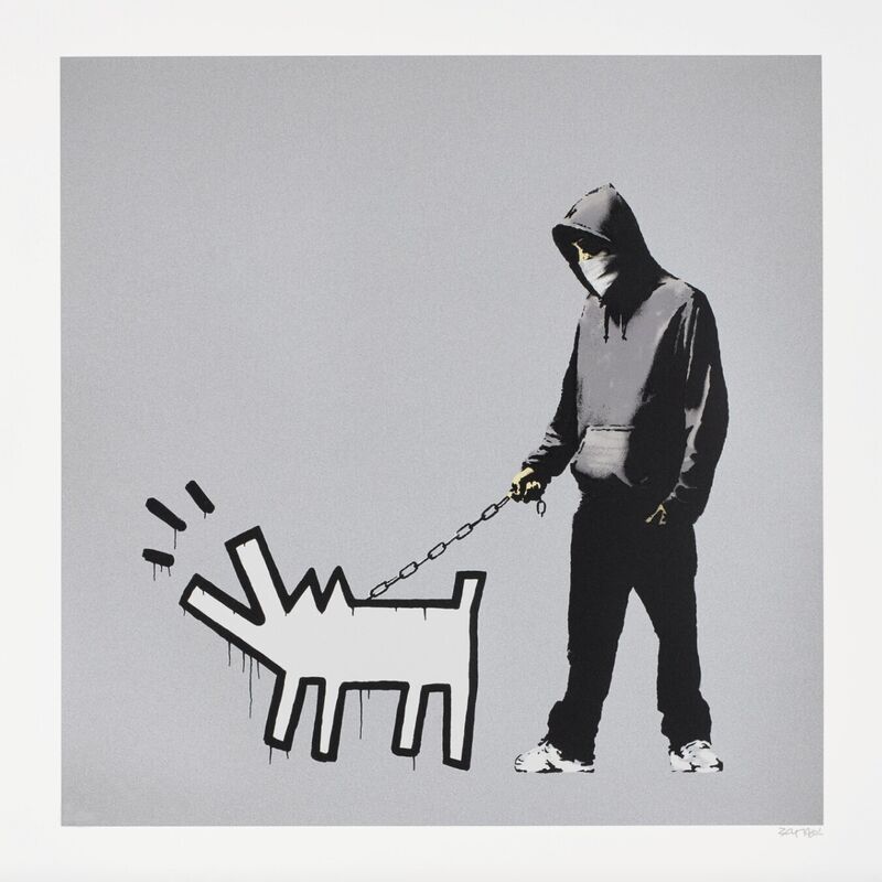 Banksy, ‘Choose Your Weapon (Silver)’, 2010, Print, Screenprint in Colours, Thou Art
