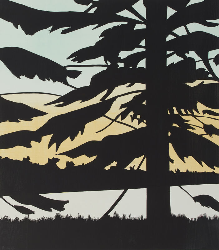 Alex Katz, ‘Twilight’, 2009, Print, Woodcut in colors on Sunray paper, Artsy x Seoul Auction