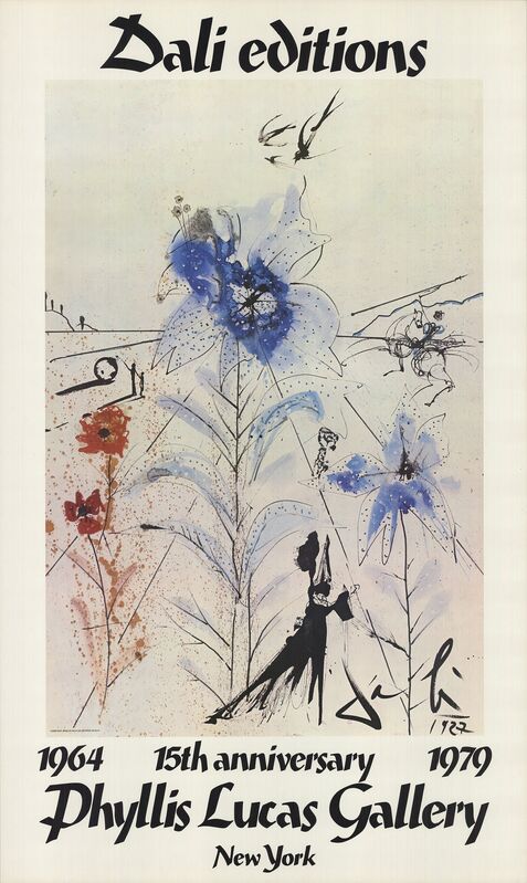 Salvador Dalí, ‘Flower Magician’, 1979, Print, Offset Lithograph, ArtWise