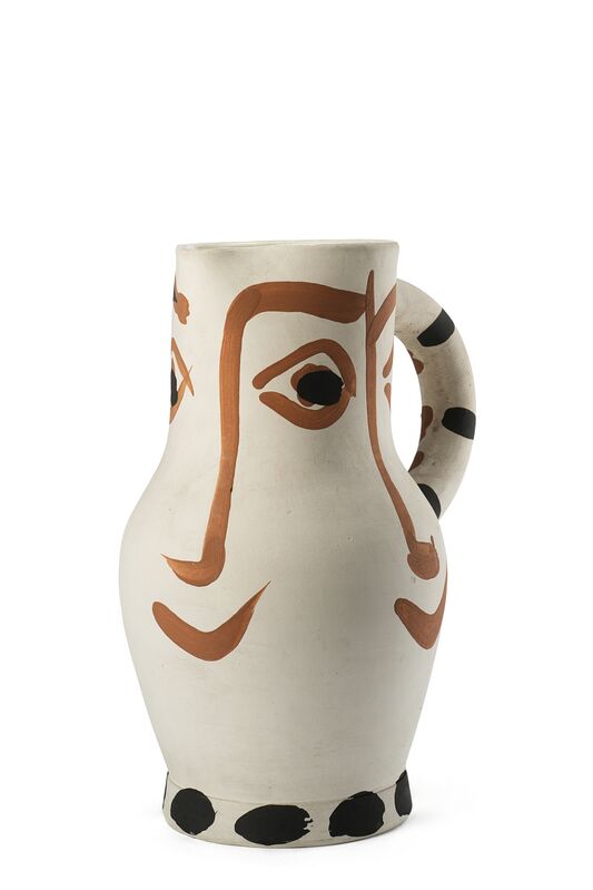 Pablo Picasso, ‘La Cruche aux Quatre Visage’, 1959, Design/Decorative Art, Colored Ceramic Pitcher, Il Ponte