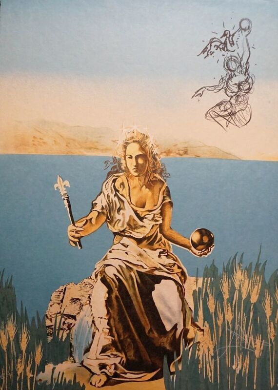 Salvador Dalí, ‘Visions Surrealiste Coronation of Gala’, 1976, Print, Lithograph, Fine Art Acquisitions Dali 