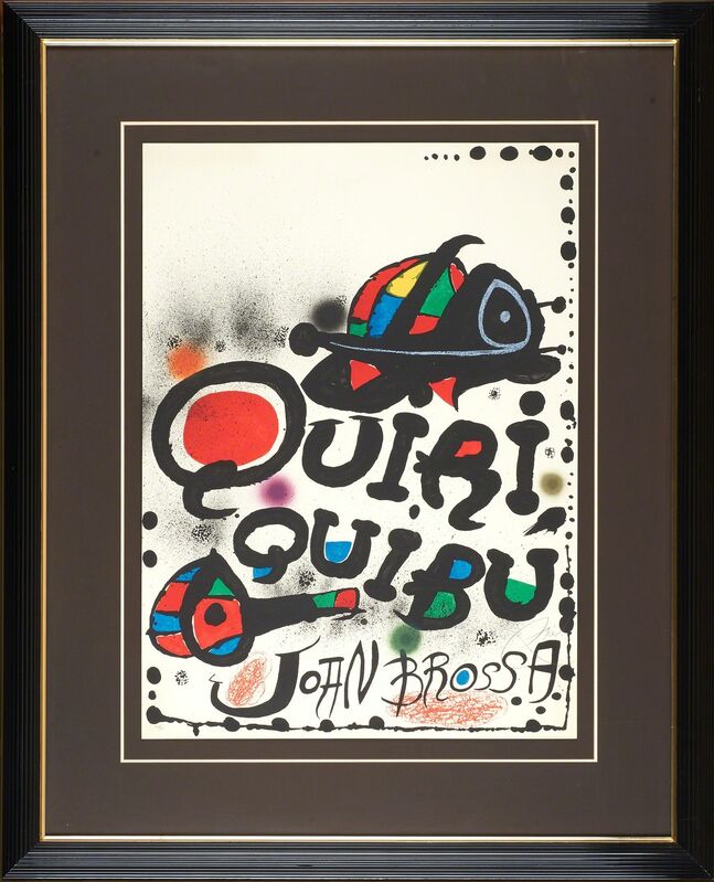 Joan Miró, ‘Quiri-Quiriquibu’, 1976, Print, Lithograph in colors (framed), Rago/Wright/LAMA