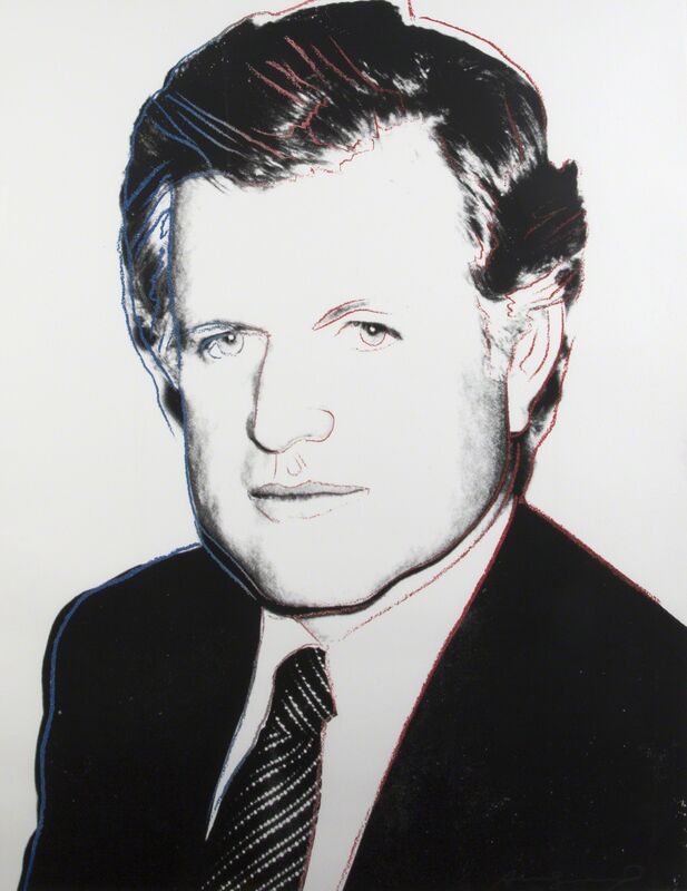 Andy Warhol, ‘Edward Kennedy (F. & S. II.240)’, 1980, Print, Screenprint on paper with diamond dust, Julien's Auctions