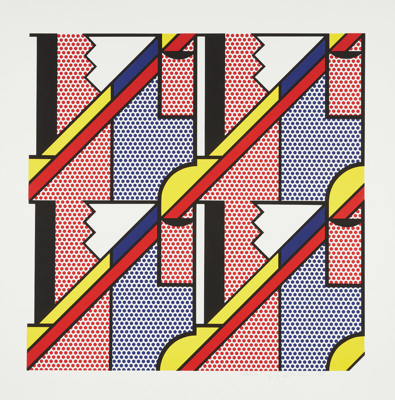 Roy Lichtenstein, ‘Modern Print ’, 1971, Print, Lithograph and screenprint on special arjomari paper, Fine Art Mia