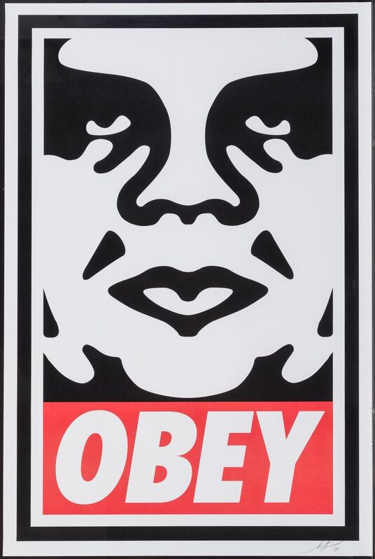 Shepard Fairey, ‘Obey Icon’, 2018, Print, Offset lithograph in colors on paper, Heritage Auctions