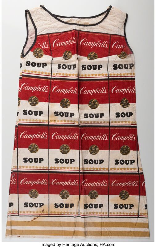 Andy Warhol, ‘The Souper Dress (Limted Edition)’, 1966-67, Print, Screenprint on cellulose, Heritage Auctions