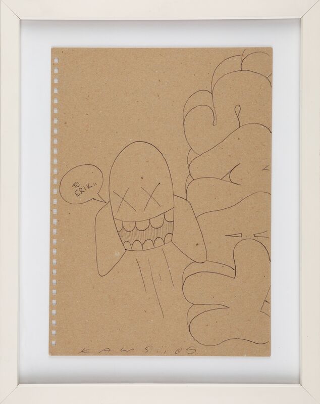 KAWS, ‘Untitled’, 2005, Drawing, Collage or other Work on Paper, Ink on paper, Heritage Auctions