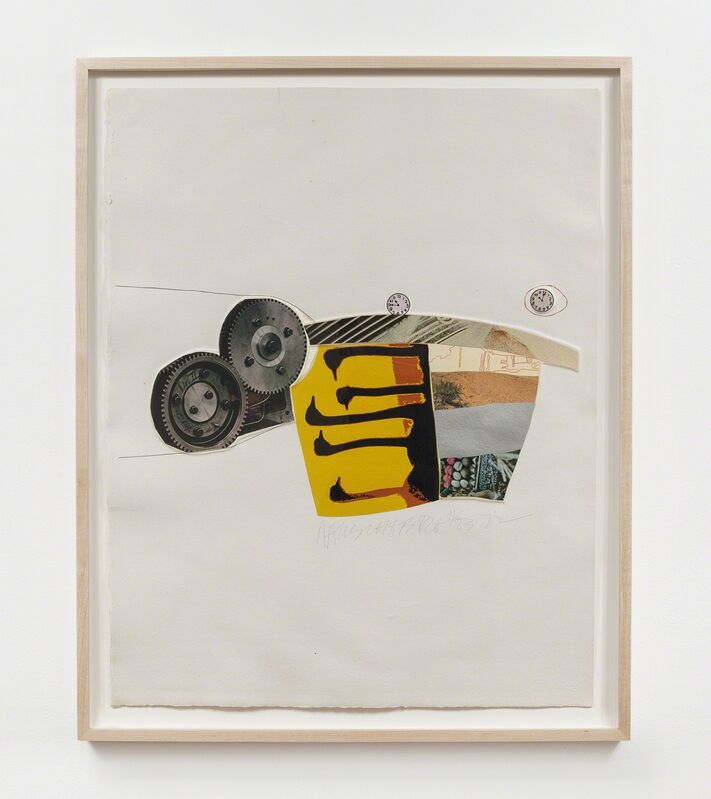 Robert Rauschenberg, ‘Horsefeathers Thirteen-XIV’, 1972, Print, 11-color offset lithograph, screenprint, and embossing with unique collage elements, Gemini G.E.L.