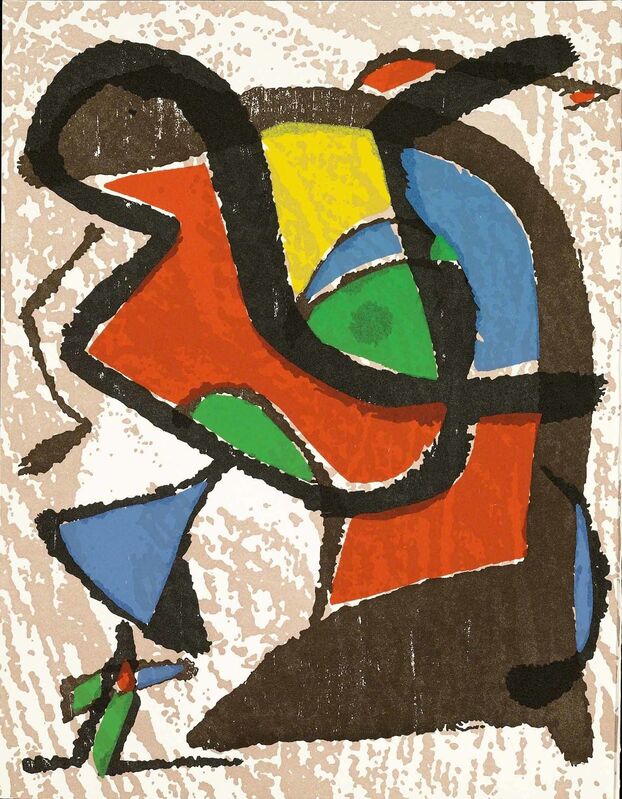 Joan Miró, ‘Untitled (Miró Graveur Volume I, D.1289)’, Print, Wood engraving, Martin Lawrence Galleries