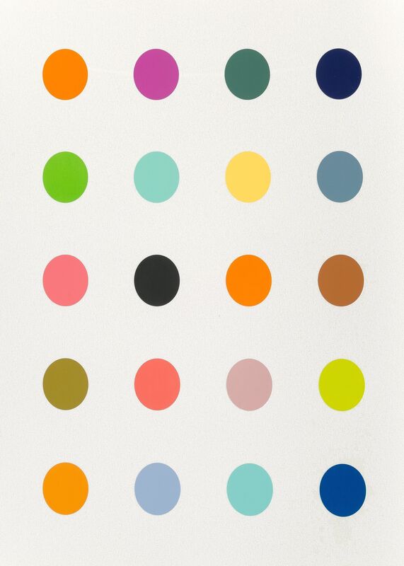 Damien Hirst, ‘3-Methylthymidine White’, 2014, Print, Screenprint in colors with diamond dust on Somerset paper, Heritage Auctions