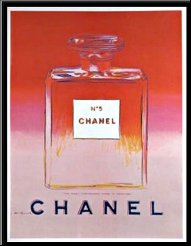 Andy Warhol, ‘Chanel No. 5 (Pink)’, 1997, Print, Offset Lithograph on thin linen canvas backing. Unframed., Alpha 137 Gallery Gallery Auction