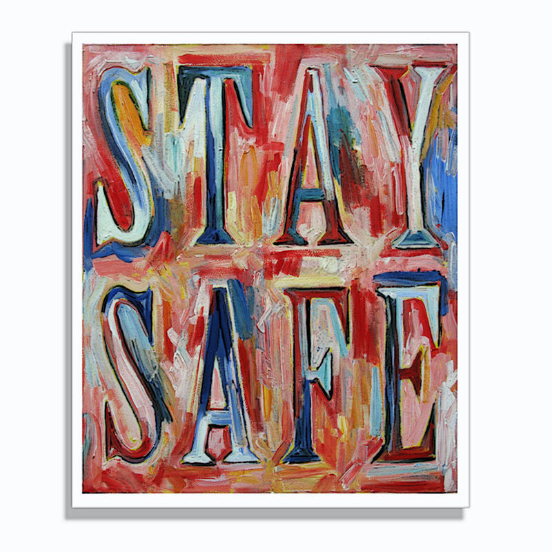 Bruce Adams, ‘Stay Safe’, 2020, Print, Archival print on watercolor paper, Resource Art
