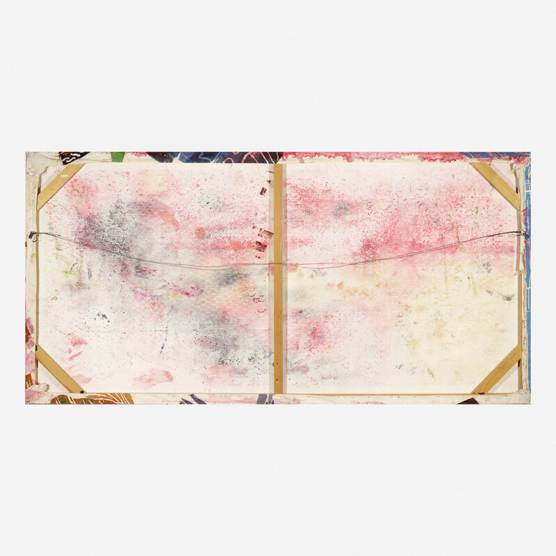 Sam Gilliam, ‘Untitled #8’, Mixed Media, Acrylic and handmade paper collage with embossing on canvas, Rago/Wright/LAMA/Toomey & Co.