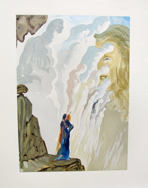 Salvador Dalí, ‘The Beauty of The Sculpture (Purgatory #12, The Divine Comedy)’, 1960, Print, Original Woodblock Engraving on BFK Rives paper, Artsy x Capsule Auctions