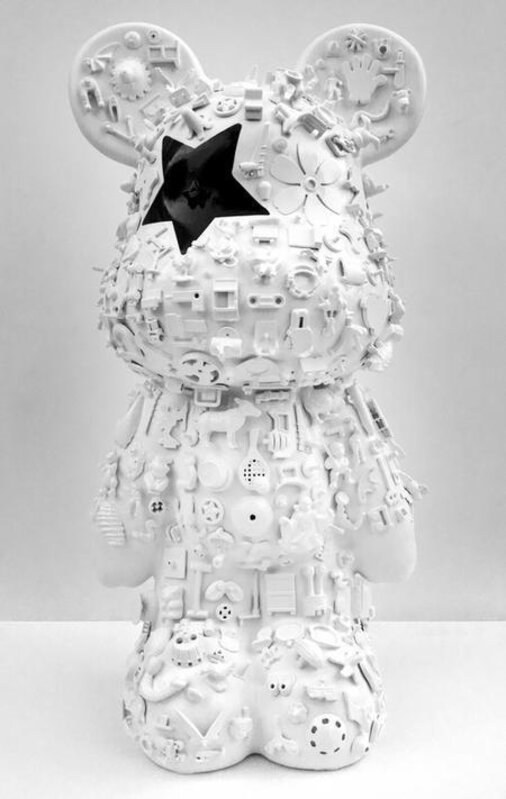 Stephane Gautier, ‘White Bear’, Mixed Media, Markowicz Fine Art