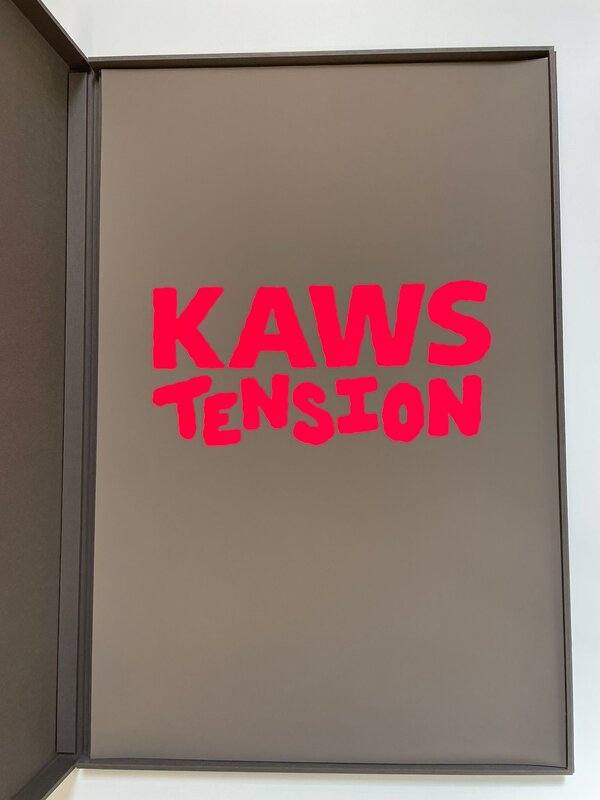 KAWS, ‘Tension (Cover Print)’, 2019, Print, Screenprint in colours on wove paper, cover sheet to the main 'Kaws Tension' portfolio, Tate Ward Auctions