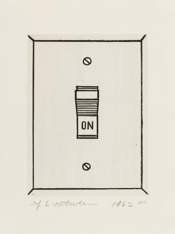 Roy Lichtenstein, ‘On (Corlett 32)’, 1962, Print, Etching, Forum Auctions