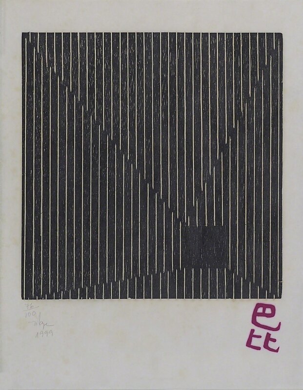 Lygia Pape, ‘Untitled’, 1999, Print, Woodcut on rice paper, LAART
