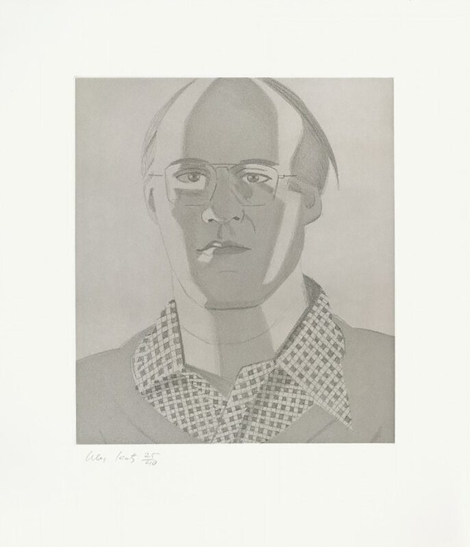 Alex Katz, ‘MAC, RON, NABIL (GIVE ME TOMORROW PORTFOLIO)’, 1984, Books and Portfolios, VERNIS MOU AND AQUATINT, Gallery Art