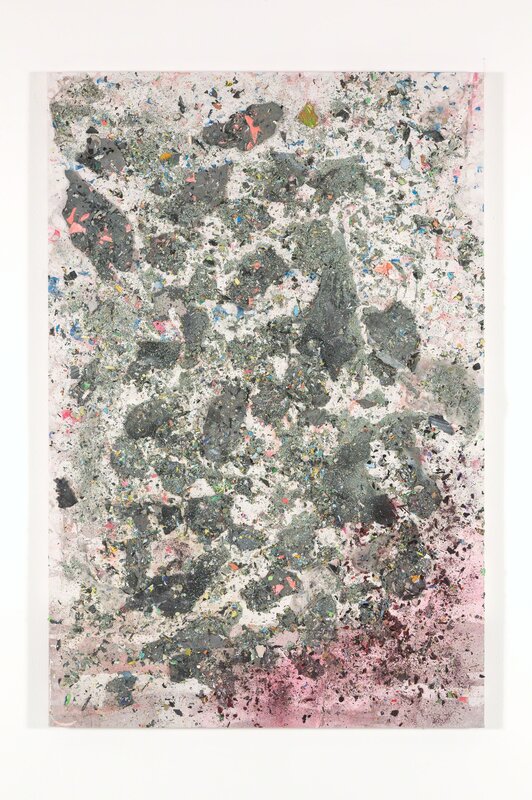 Kadar Brock, ‘rdnsiiiiiiiiii’, 2006-2014, Painting, Oil, acrylic, house paint, and spray paint on canvas, Nina Johnson