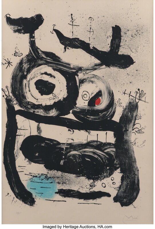 Joan Miró, ‘The Empress’, 1964, Print, Lithograph in colors on Arches paper, Heritage Auctions