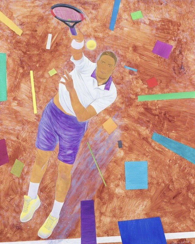 Kirill Kipyatkov, ‘Tennis - 2’, 2018, Painting, Canvas, mixed media, LUCH Gallery