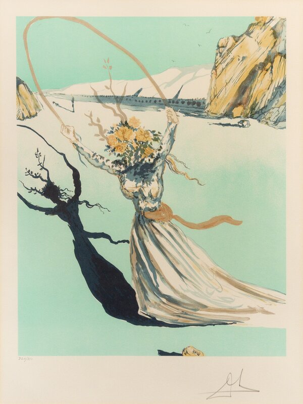 Salvador Dalí, ‘Transcendent Passage’, 1979, Print, Color Lithograph, Freeman's | Hindman