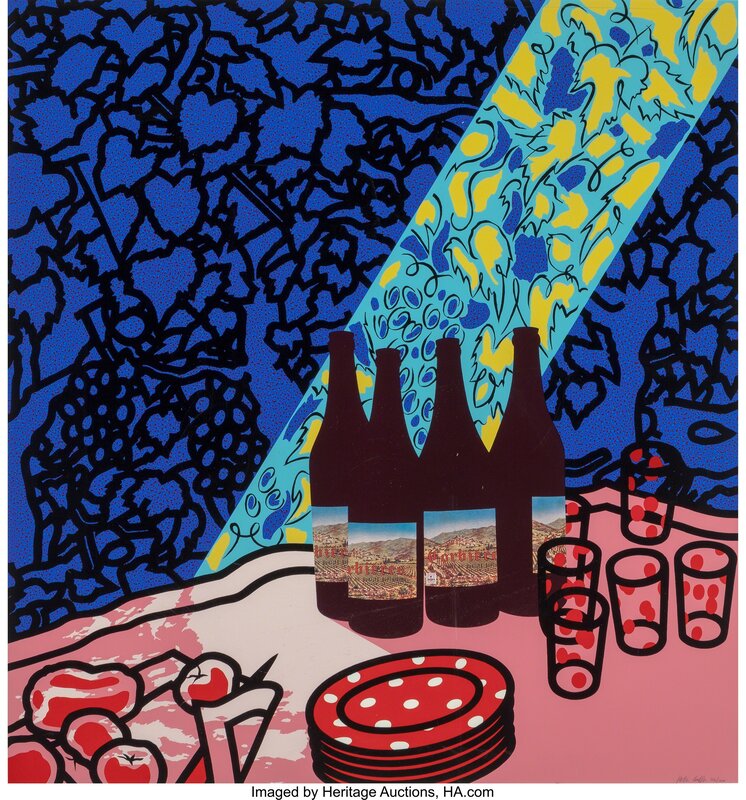 Patrick Caulfield, ‘Picnic Set’, 1978, Print, Screenprint in colors on wove paper, Heritage Auctions