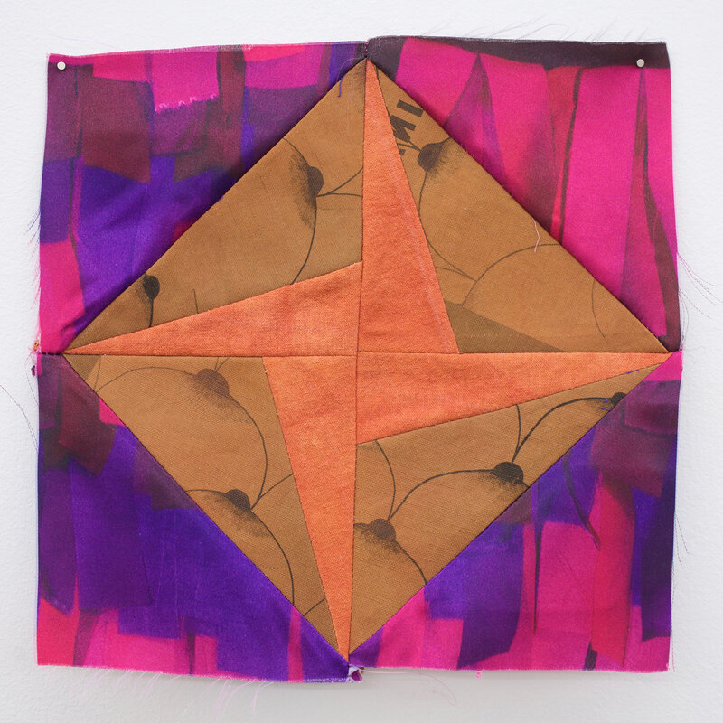 Amanda Curreri, ‘Dinah* Doubles (Waste Not)’, 2021, Mixed Media, Natural dyes on cotton, silk, and velvet; digitally-printed textiles, thread, and sequins, Romer Young Gallery