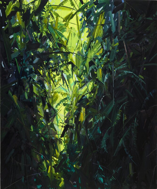 Claire Sherman, ‘Leaves and Vines’, 2017, Painting, Oil on canvas, DC Moore Gallery