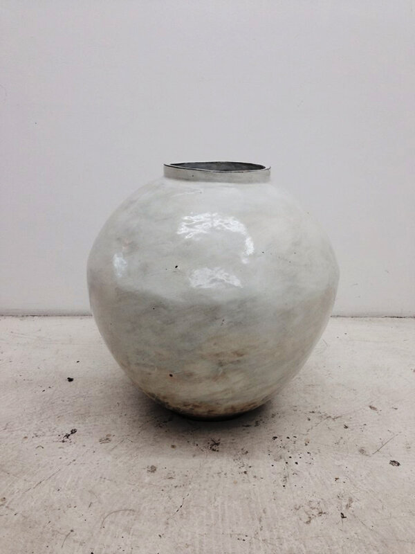 Kang Hyo Lee, ‘Buncheong Moon Jar’, 2011, Other, Ceramic, Um Gallery