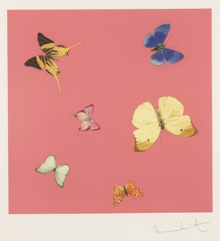 Damien Hirst, ‘Lullaby’, 2013, Print, Photogravure etching with lithographic overlay printed in colors, Sotheby's
