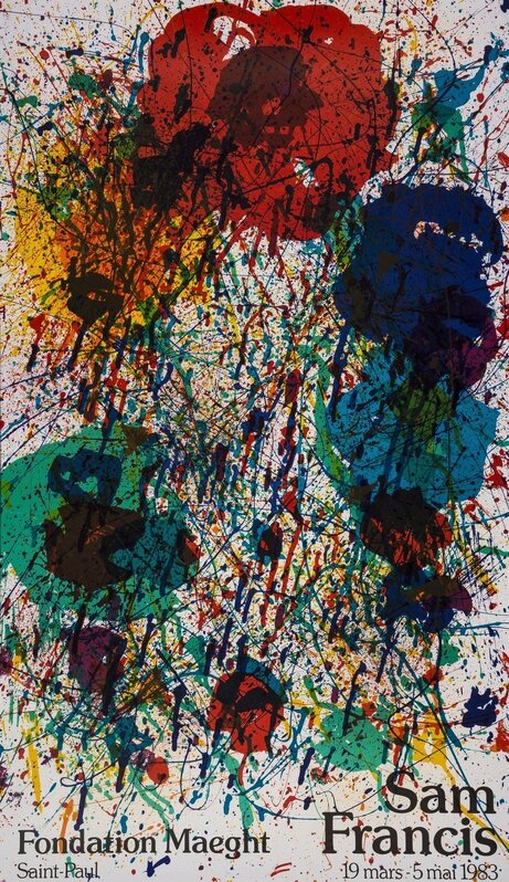 Sam Francis, ‘Expo 1983 (Sam Francis Fondation Maeght) (SF-229p)’, 1983, Print, Lithograph printed in colours, Forum Auctions