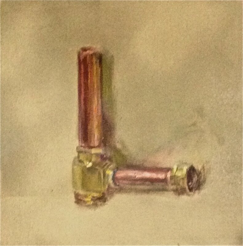 Alexander Melamid, ‘Mini-Rester. Water Hammer Arrester’, 2014, Painting, Vohn Gallery