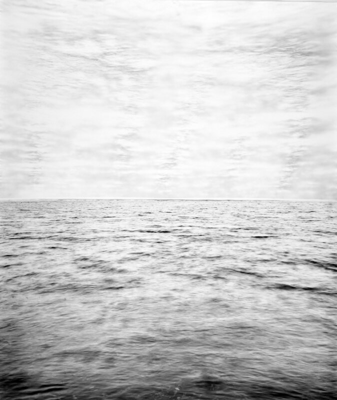 Caleb Charland, ‘The Surface of Hopkins Pond Inverted to Print the Sky #34, Mariaville, Maine’, 2016, Photography, Gelatin silver print, Print Center Benefit Auction