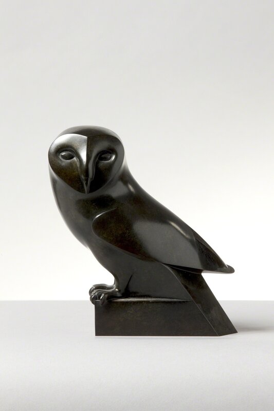 Daniel Daviau, ‘Barn Owl’, 2000, Sculpture, Bronze, Galerie Dumonteil