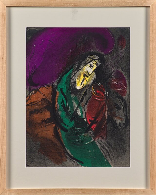 Marc Chagall, ‘David and Absalom and Sarah and Abimelech from The Bible series’, Print, Two lithographs in colors, Rago/Wright/LAMA/Toomey & Co.