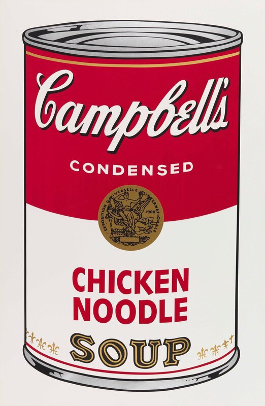 Andy Warhol, ‘Campbell’s Soup I, Chicken Noodle ’, 1968, Print, Screenprint in colors on wove paper, Gallery Red