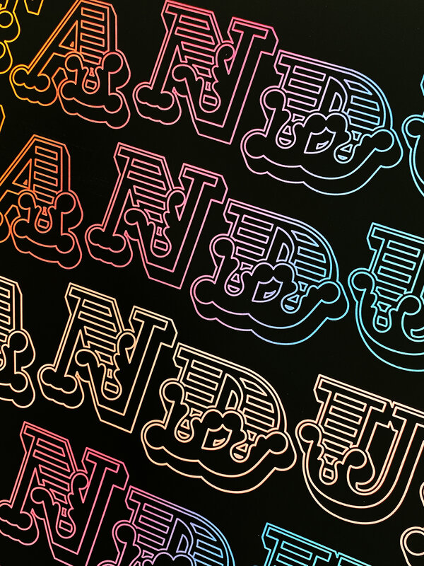Ben Eine, ‘'Speak Up'’, 2020, Print, Single-layer screen print blend w/ additional 1-color screen print overlay on 300gsm Somerset Satin fine art paper., Signari Gallery
