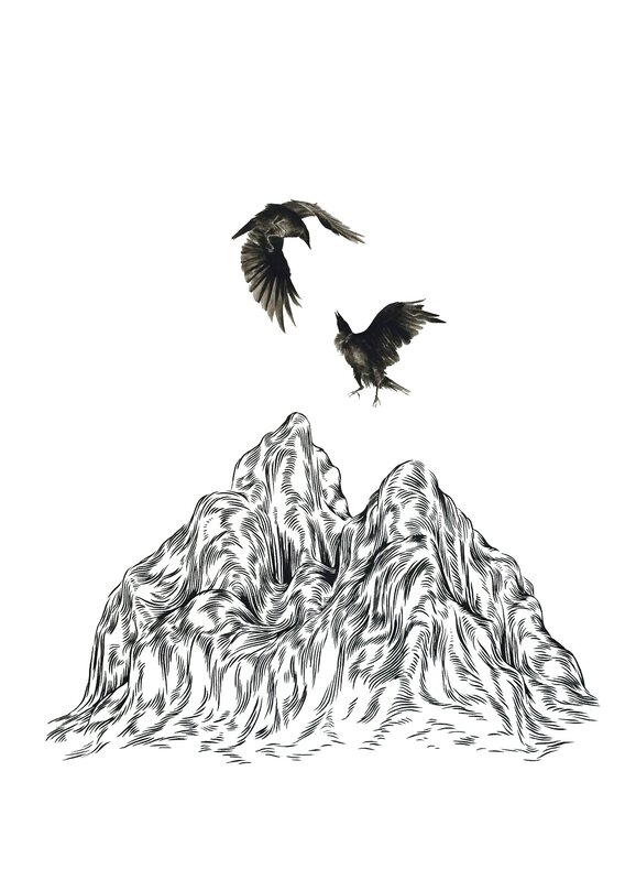 Çağla Köseoğulları, ‘Untitled’, 2015, Drawing, Collage or other Work on Paper, Ink, SANATORIUM