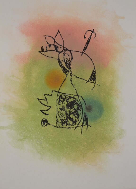 Joan Miró, ‘Le Criquet - D1021’, 1978, Print, Etching and Aquatint, Composition.Gallery