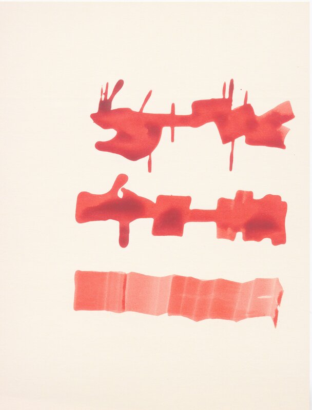 Mirtha Dermisache, ‘Sin título (Texto)’, 1970, Drawing, Collage or other Work on Paper, Ink on paper, Herlitzka & Co. 